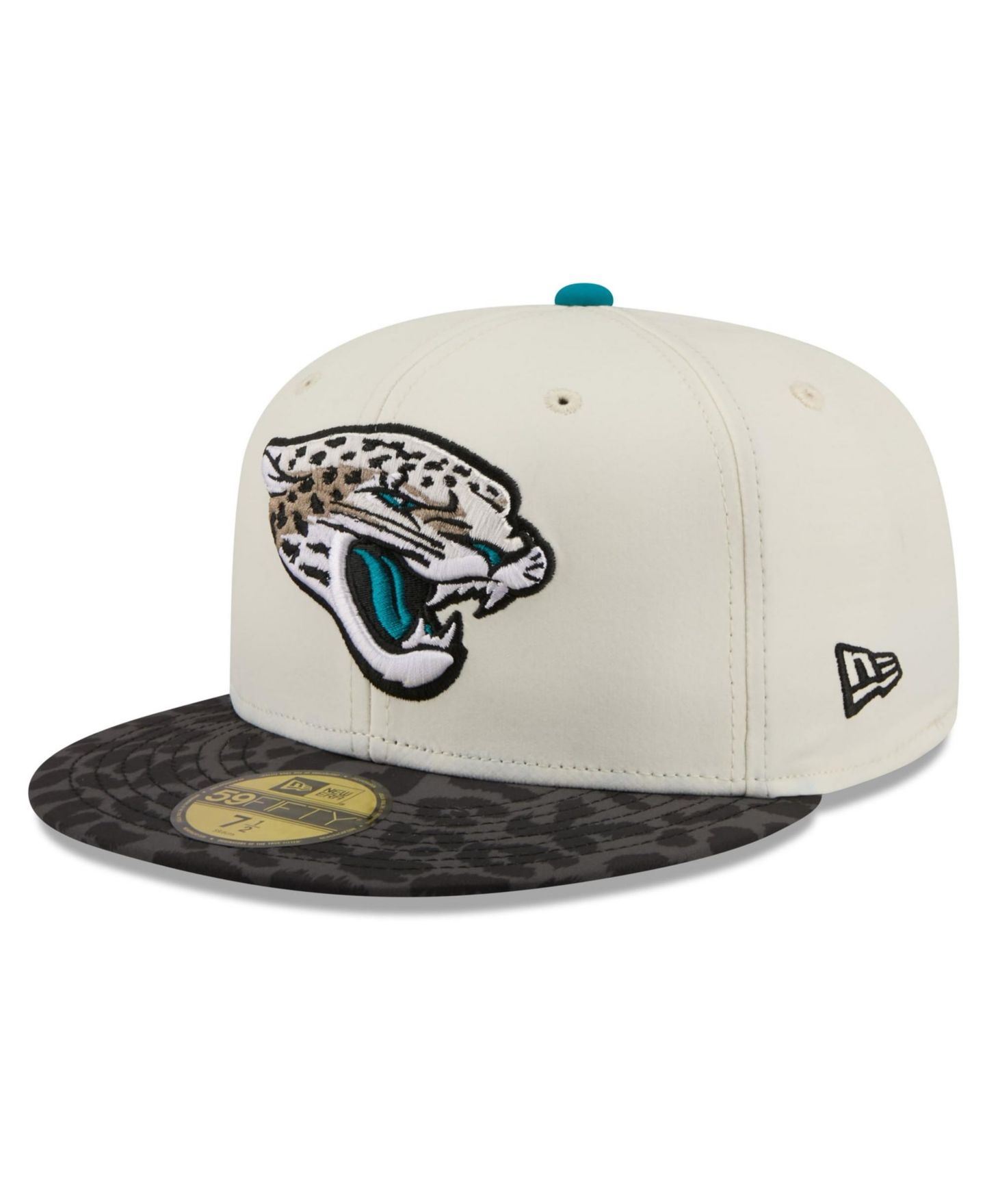 Мужская кепка New Era Natural Jacksonville Jaguars 2026 Rivalries Collection 59FIFTY Fitted Hat — фото 3