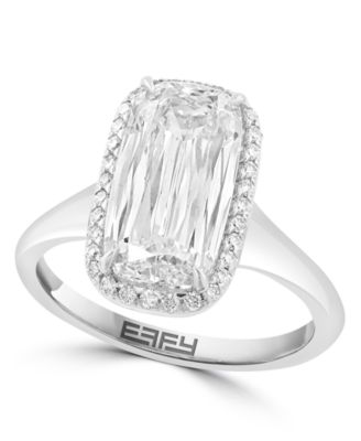 Certified Lab-Grown Diamond Ring (4-1/5 ct. t.w.) in 14k White Gold