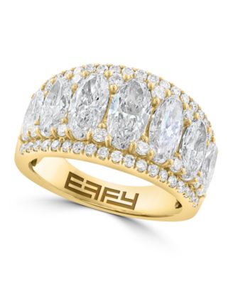 Certified Lab-Grown Diamond Ring (3-3/8 ct.t.w.) in 14k Gold