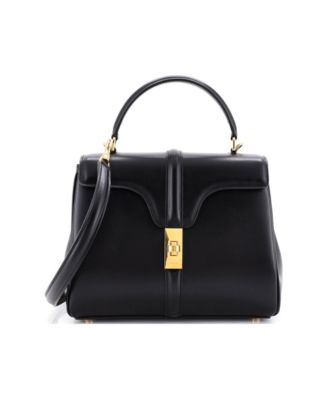 Small 16 Top Handle Bag Smooth Calfskin