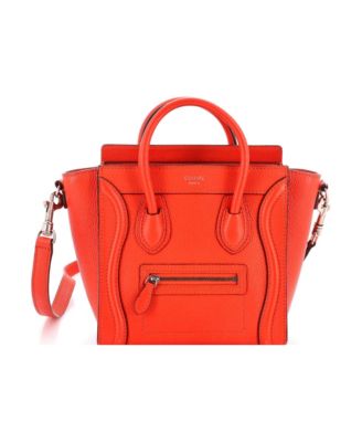 Nano Luggage Bag Grainy Leather