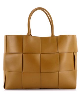 Large Arco Tote Maxi Intrecciato Leather