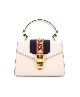 Mini Sylvie Top Handle Bag Leather