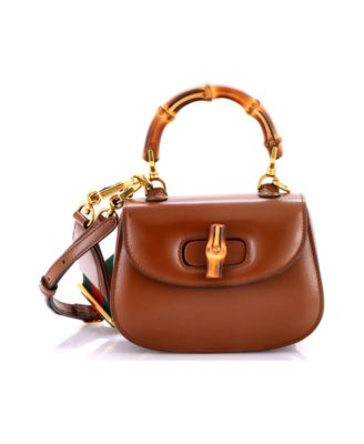 Mini Bamboo 1947 Top Handle Bag Leather