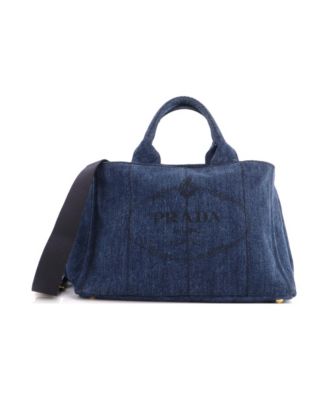 Medium Canapa Convertible Tote Denim