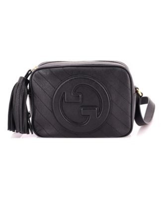 Small Blondie NM Camera Shoulder Bag Diagonal Quilted Leather