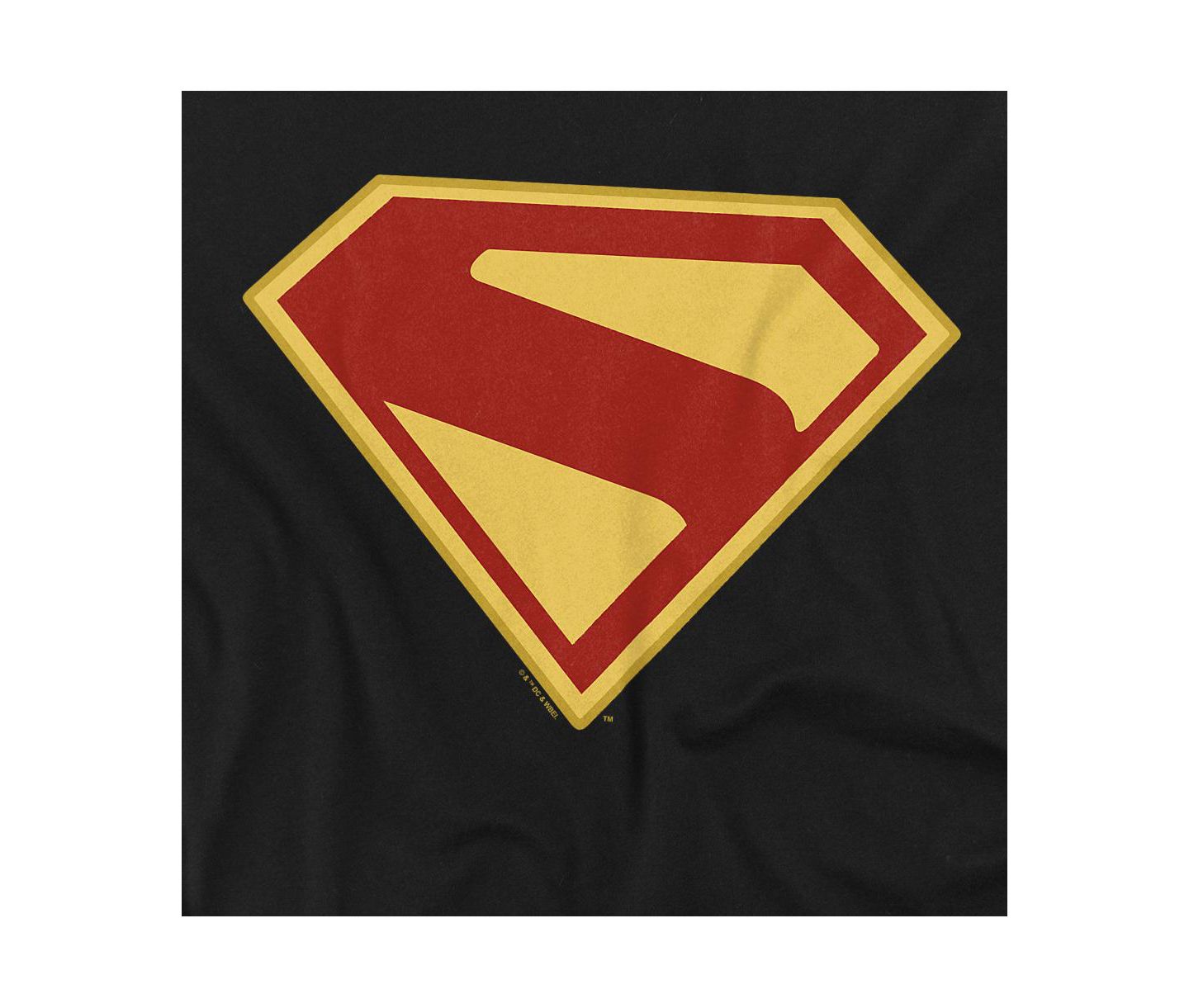 Мужская футболка Superman Big & Tall Logo, цвет: Чёрный — фото 2