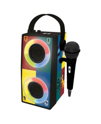 Portable Bluetooth Light Speaker, Microphone, Karaoke, Light Effects, USB, SD Card, Rechargeable, BTP180HPZ