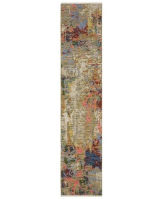 Soleri SOL06 2'6"x12' Runner Area Rug		
