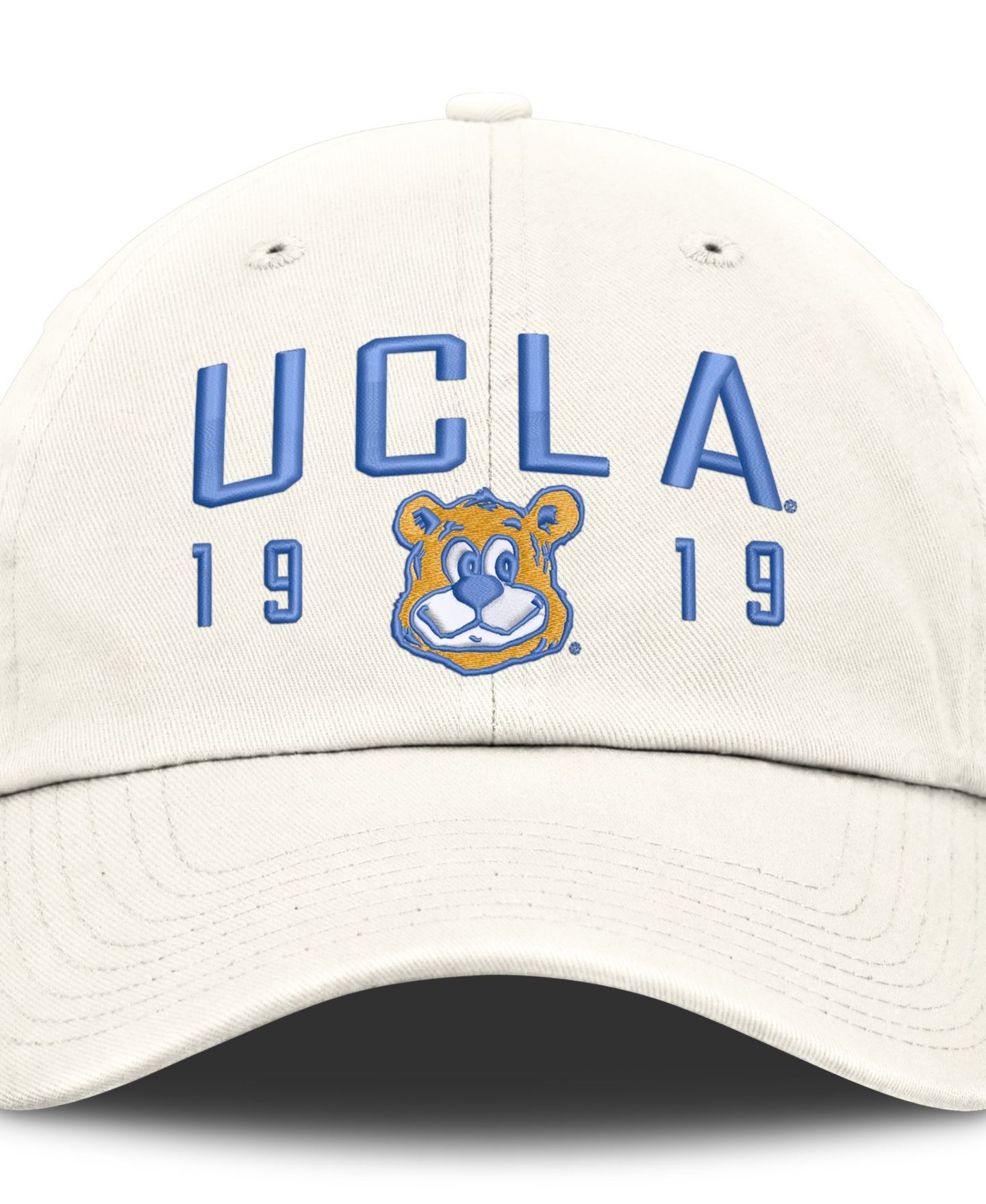 Мужская кепка Nike White Ucla Bruins Legacy Letter Location Club Adjustable Hat — фото 4