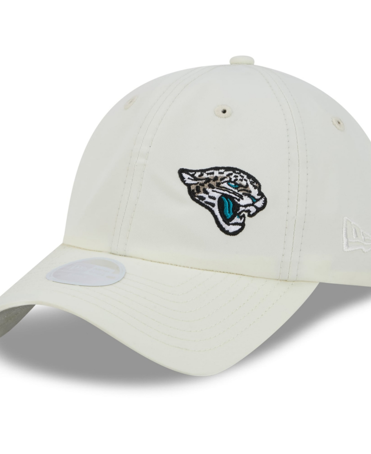 New Era Women's Natural Jacksonville Jaguars 2026 Rivalries Collection Pony Tail Adjustable Hat - Natural