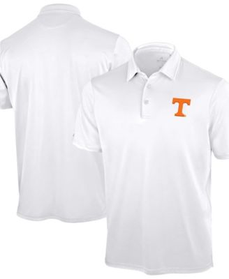 Men's White Tennessee Volunteers Unshakeable Solid  Polo Shirt