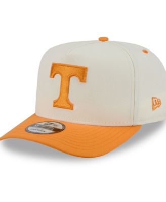 Men's and Women's White/Tennessee Orange Tennessee Volunteers 9FIFTY A-Frame Snapback Hat