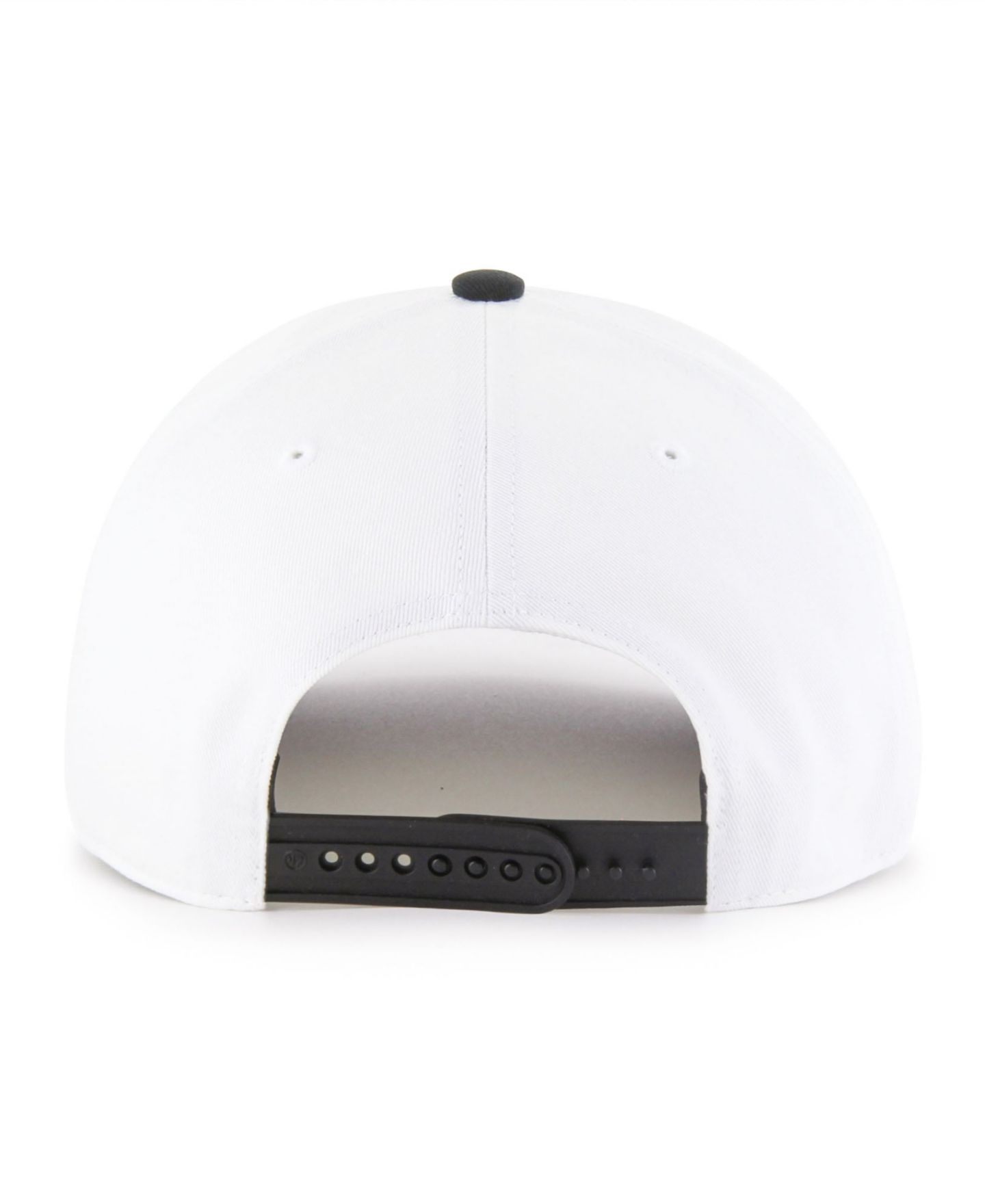 Мужской головной убор '47 Brand White/Black NASCAR Two-Tone Team Adjustable Hitch Hat — фото 2