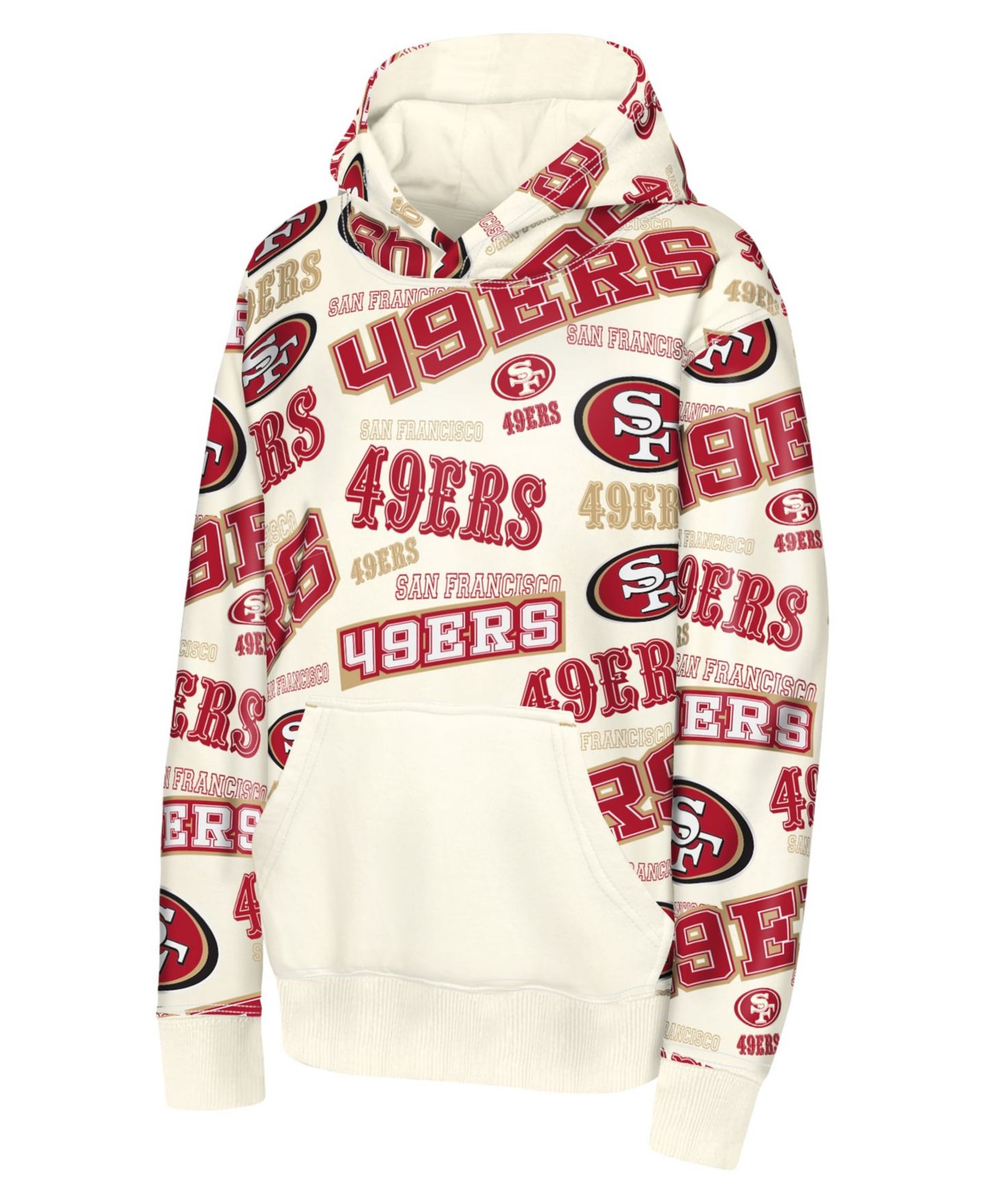 Детское худи Outerstuff Cream San Francisco 49ers Shake Bake — фото 3