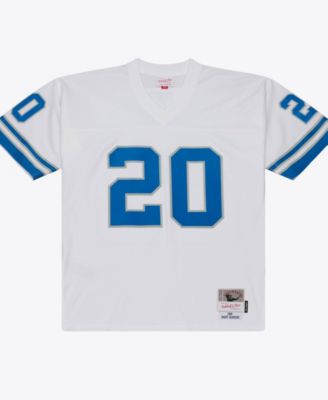 Men's Barry Sanders White Detroit Lions 1989 Legacy Replica Player Jersey