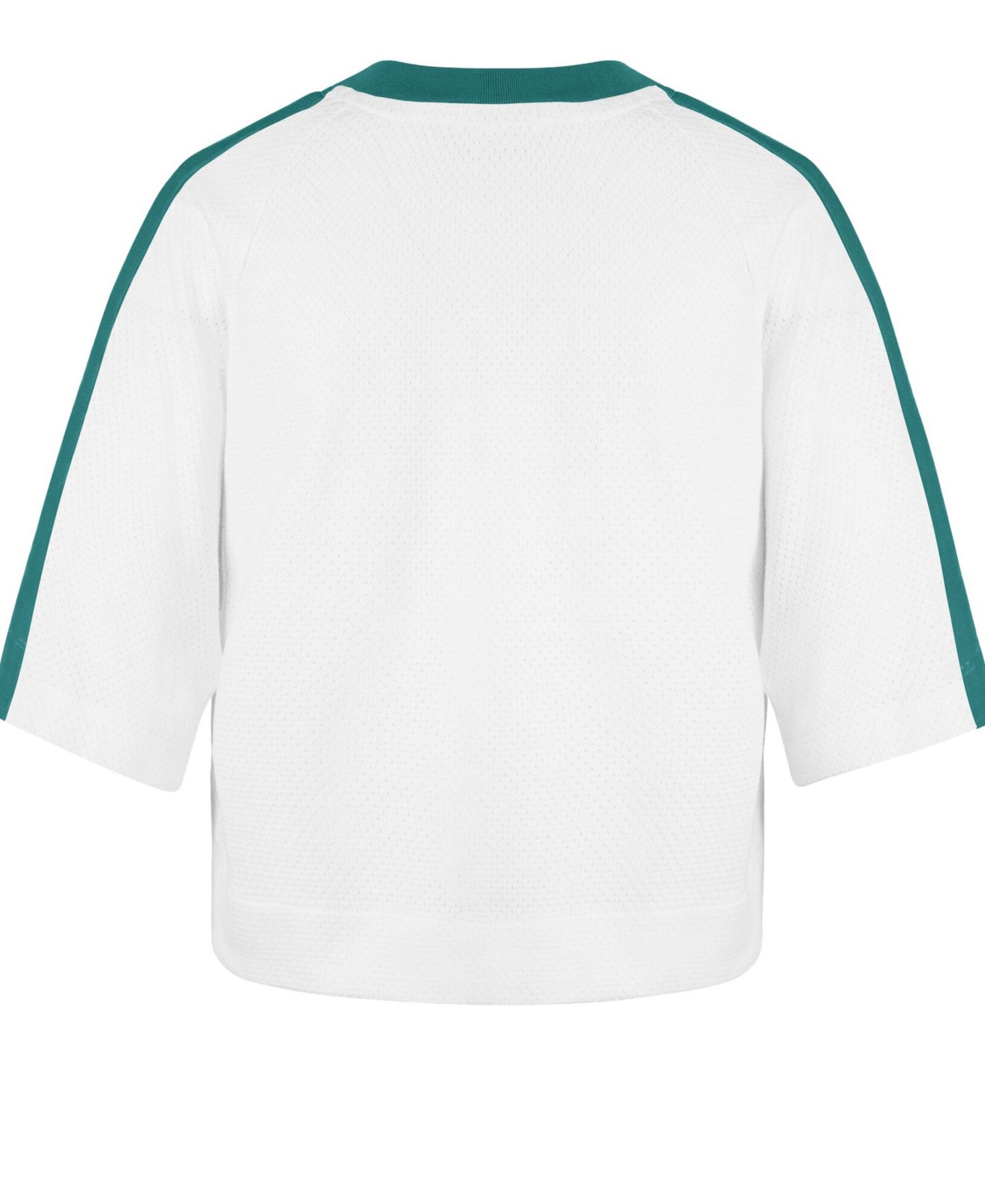 Женская футболка '47 Brand White Miami Dolphins Big Overarch Drop Needle Raglan V-Neck — фото 2