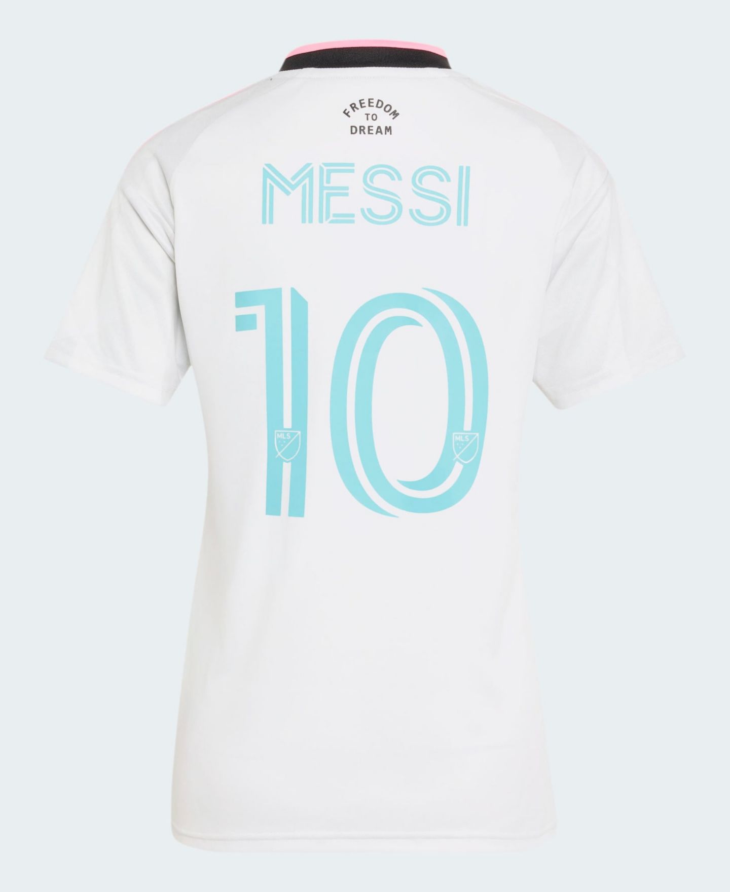 Женский топ adidas Lionel Messi White Inter Miami CF 2026 Third Replica Jersey — фото 2