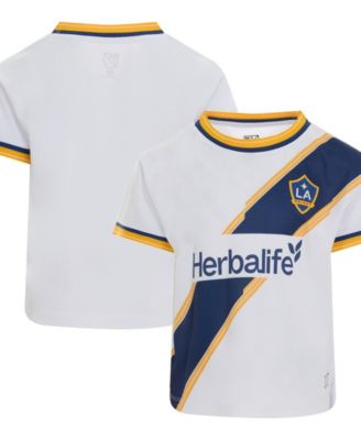 Toddler White LA Galaxy 2026 The VeloCITY Kit Replica Jersey