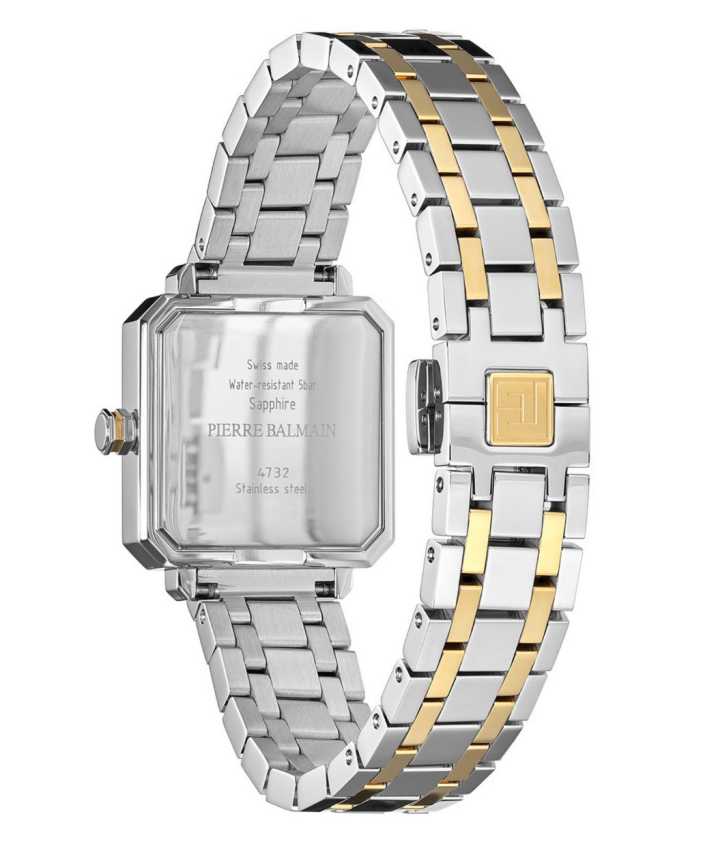 Женские часы Balmain Swiss Quartz Eirini Two-Tone Stainless Steel Bracelet Watch 26mm — фото 3