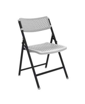 4 Pack Mesh Injection Folding Chairs Breathable Mesh Back Task Chairs for Home Office Use