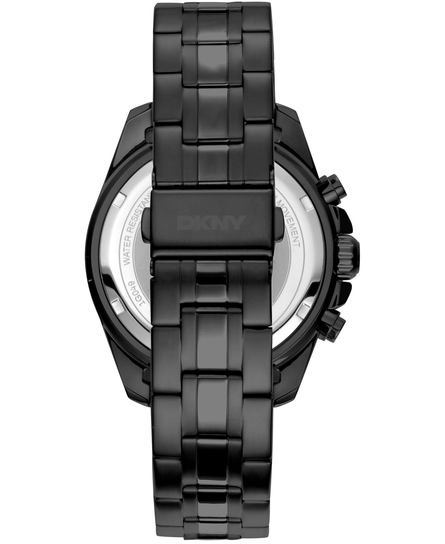 Мужские часы DKNY Quartz Stainless Steel Bracelet Watch, цвет: Чёрный — фото 2