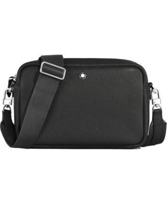 Men's Companion Meisterst&uuml;ck Grain Calfskin Leather Crossbody Bag