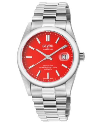 Men's Swiss Automatic West Village Stainless Steel Bracelet Watch, 40mm