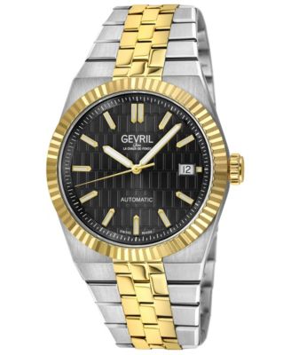 Men's Swiss Automatic Pier 17 Two-tone Stainless Steel Bracelet Watch, 40mm