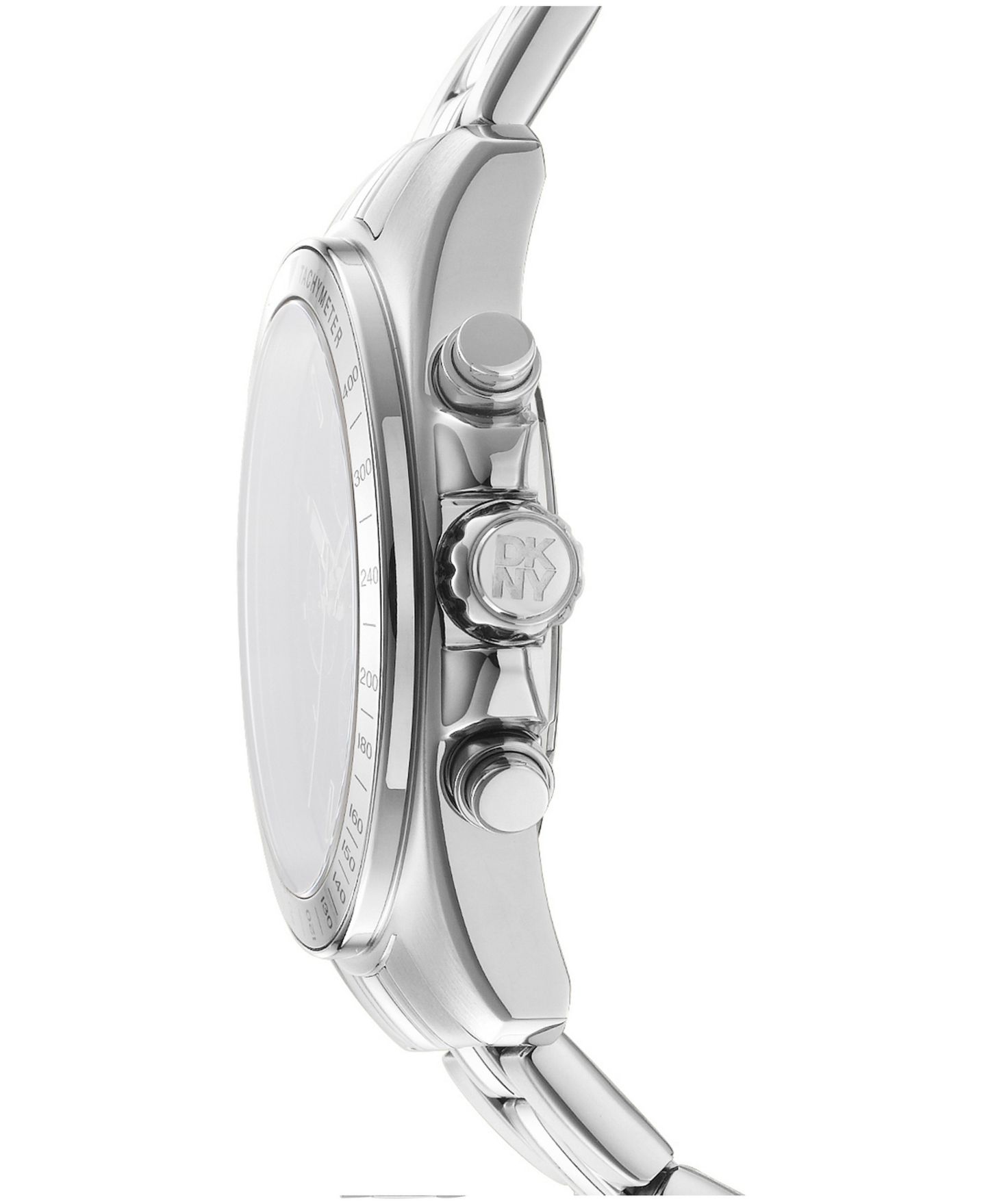 Мужские часы DKNY Quartz Central Park Chrono Stainless Steel Bracelet Watch, 42mm, цвет: Серебряный — фото 3