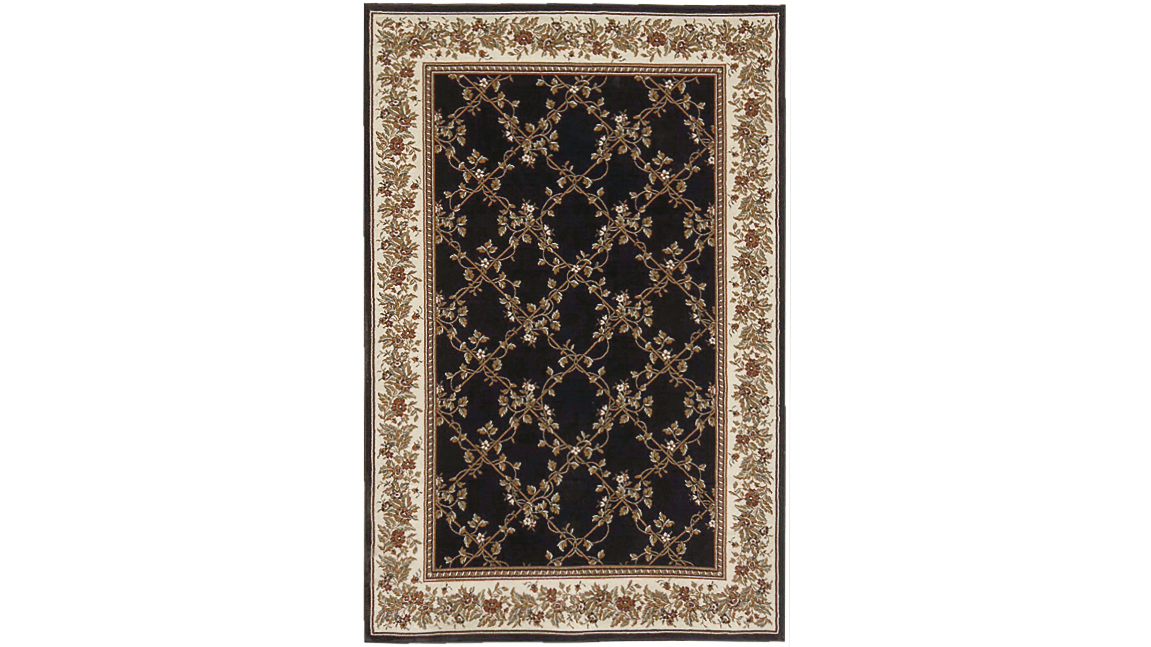 Closeout! Km Home 1427/1714/Ivory Navelli Ivory 2'2" x 8' Runner Rug