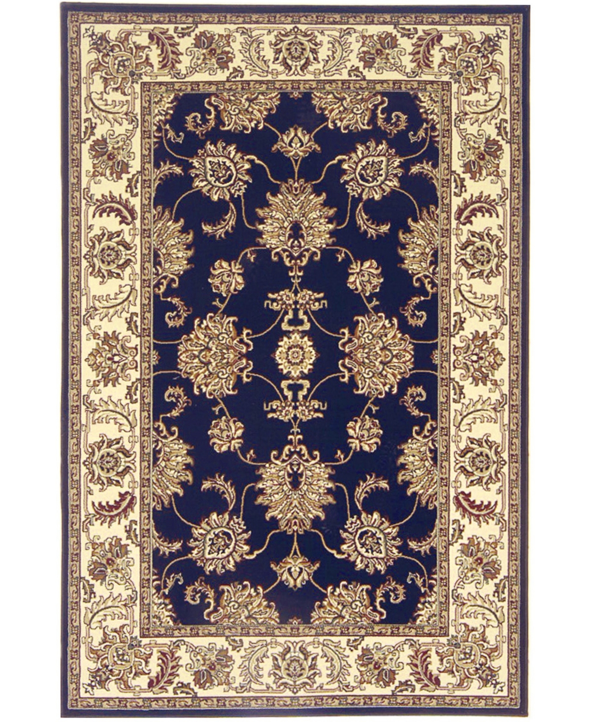 Closeout! Km Home 1330/1210/Ivory Navelli Ivory 3'3" x 5'4" Area Rug