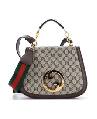 Medium Blondie NM Top Handle Bag GG Coated Canvas