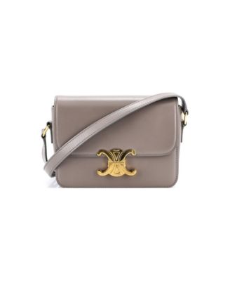 Pre-Owned Celine Teen Triomphe Shoulder Bag Smooth Calfskin