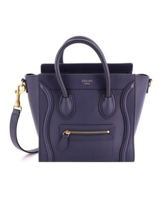 Nano Luggage Bag Smooth Leather