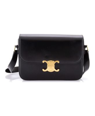 Pre-Owned Celine Medium Triomphe Shoulder Bag Smooth Calfskin
