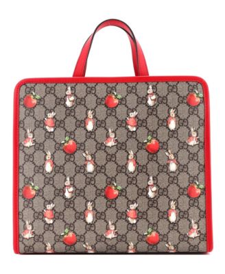 x Peter Rabbit Kid's Tote Printed GG Coated Canvas
