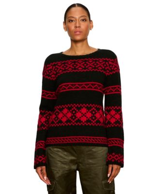 Women's Fair Isle Boatneck Sweater