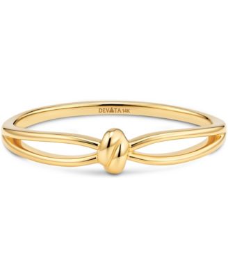 Love Knot Ring in 14K Yellow Gold