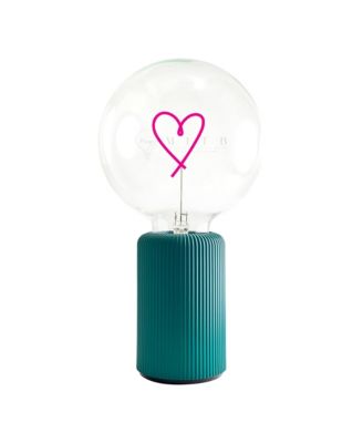 Bulb Heart with Base Table Lamp Portable Pop Nomad