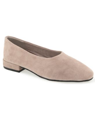Women's Garland Round Toe Low Heel Flats