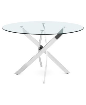 Xander Chrome Dining Table