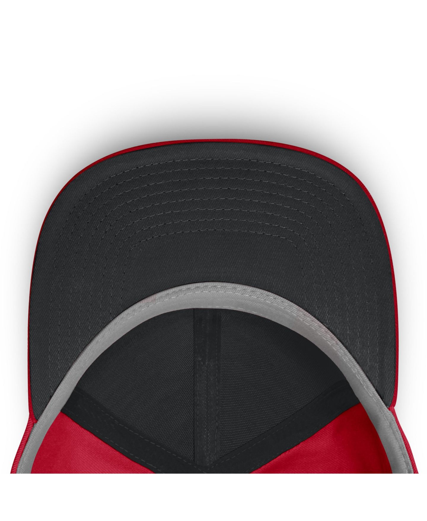 Мужская кепка Nike Red Georgia Bulldogs Primetime Team Rise Flex Hat — фото 5