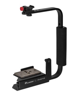 Rotating Camera Flip-Flash Anti-Twist Plate Bracket for SLR Cameras