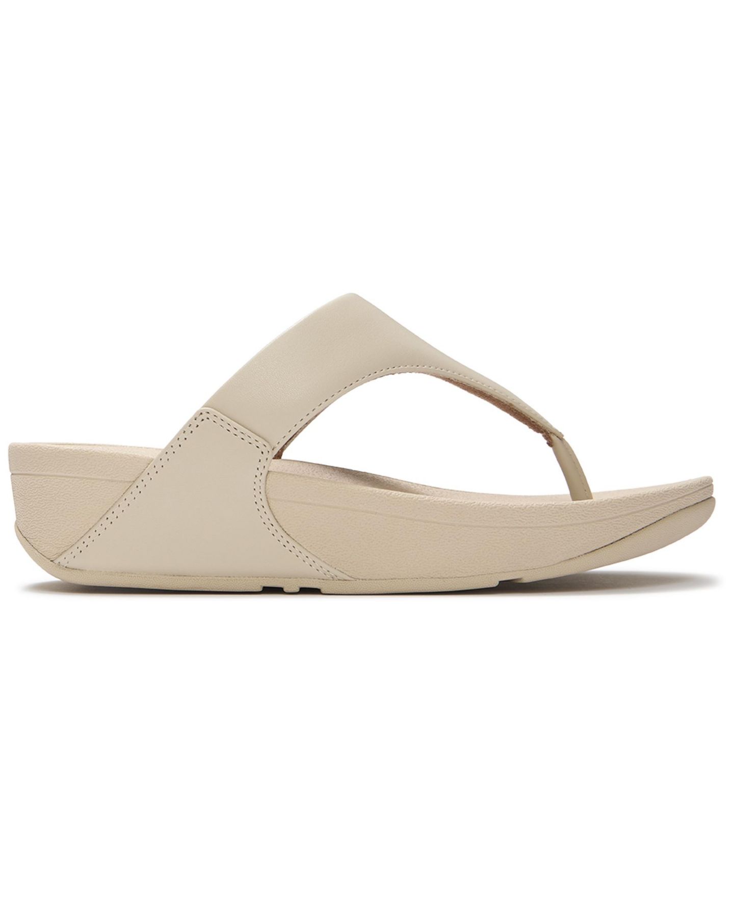 Женские сандалии FitFlop Lulu Toe-Post Wedge, цвет: Чёрный — фото 17