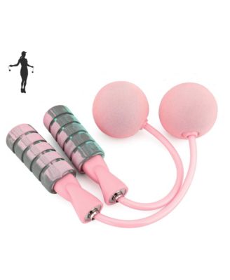 Adjustable Weighted Cordless Jump Rope Tangle Free Fitness For Men Women