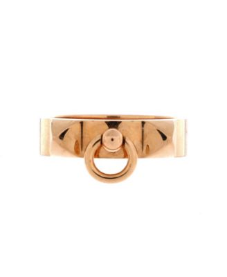 Collier de Chien Wide-Band Ring in 18K Rose Gold