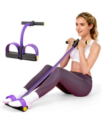 Upgraded 6 Tube Pedal Resistance Band With Handles Full Body Workout Equipment