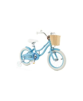 14" Kid's Bike with Training Wheels and Adjustable Handlebar Seat, for Backyard and Outdoor Active Play Ages 3 to 5 years