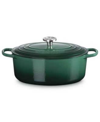 Enameled Cast Iron 6.75-Quart Oval Oven
